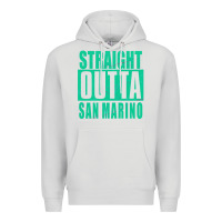 Dove Grey Straight Outta San Marino Premium Hoodie - Bettercallsaul