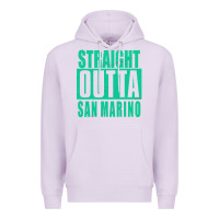 Lilac Straight Outta San Marino Premium Hoodie - Bettercallsaul