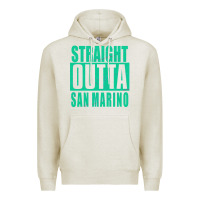 Oatmeal Heather Straight Outta San Marino Premium Hoodie - Bettercallsaul