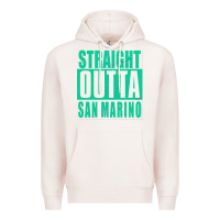 Pale Pink Straight Outta San Marino Premium Hoodie - Bettercallsaul