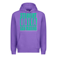 Purple Straight Outta San Marino Premium Hoodie - Bettercallsaul