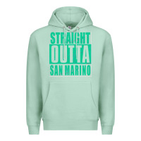 Seafoam Straight Outta San Marino Premium Hoodie - Bettercallsaul