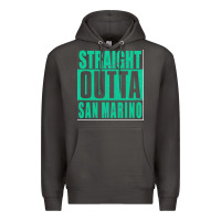Smoke Straight Outta San Marino Premium Hoodie - Bettercallsaul