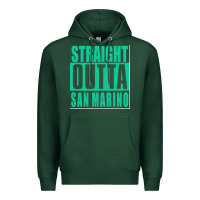 Sports Green Straight Outta San Marino Premium Hoodie - Bettercallsaul