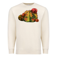 Sandshell Gymnocalycium Variegated Cactus Premium Sweatshirt - LillyAllenDesigns