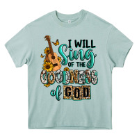 Arona i will sing of the goodness of god Heavy Core Tee - RanaPortraitStore