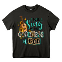 Asphalt i will sing of the goodness of god Heavy Core Tee - RanaPortraitStore