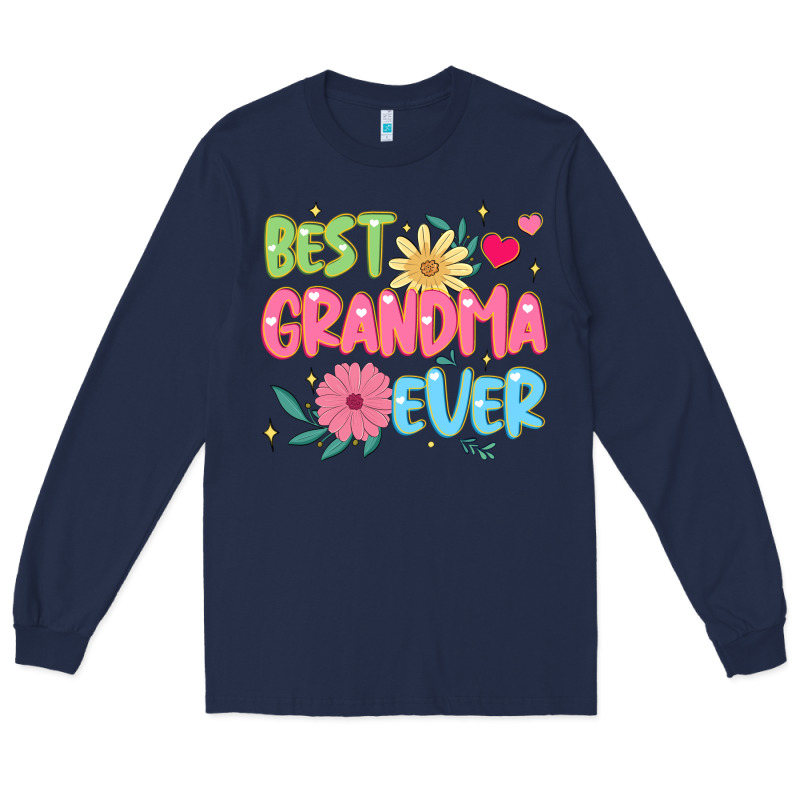 Best Grandma Ever Long Sleeve Tee by JahusDesignShop | Teevron