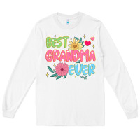 White best grandma ever Long Sleeve Tee - JahusDesignShop