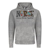 Cloud Rock nurse caring strong essential Vintage Hoodie - CowhideDigitalArt