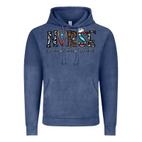 Vintage Denim nurse caring strong essential Vintage Hoodie - CowhideDigitalArt