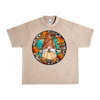 French Oak fall gnomes round earrings Urban Heavy Tee - Artiststas