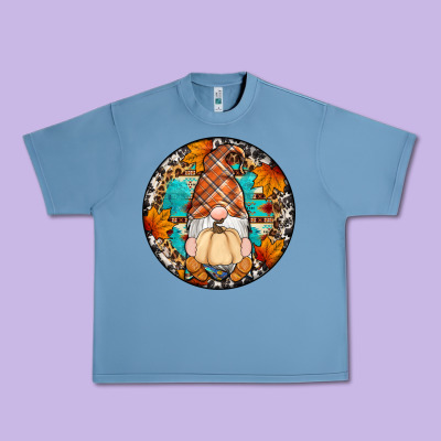 Fall Gnomes Round Earrings Urban Heavy Tee Designed By Artiststas