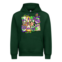 Forest Green king cake mardi gras Urban Hoodie - CowGirlArtShop