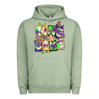 Pigment Oil Green king cake mardi gras Urban Hoodie - CowGirlArtShop