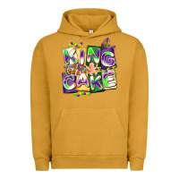 Pigment Peanut Butter king cake mardi gras Urban Hoodie - CowGirlArtShop
