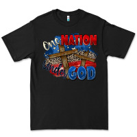 Black one nation under god Premium Tee - Zillion Design Studio