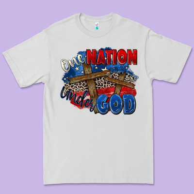 One Nation Under God Premium Tee Designed By Zillion Design Studio
