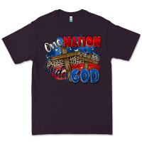 Plum one nation under god Premium Tee - Zillion Design Studio