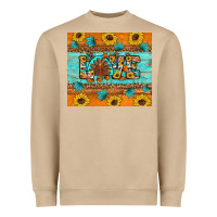 Mushroom Sunflower Leopard Thanksgiving Love Heavyweight Sweatshirt - Artiststas