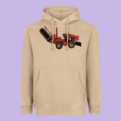Red Ditch Witch Heavyweight Hoodie Designed By Lillyallendesigns