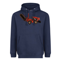 Navy red ditch witch Heavyweight Hoodie - LillyAllenDesigns