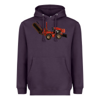 Plum red ditch witch Heavyweight Hoodie - LillyAllenDesigns