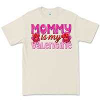Bone mommy is valentine Premium Tee - texasbilliewilder