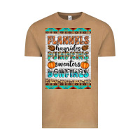 Vintage Camel Flannels Hayrides Pumpkins Sweaters Bonfires Vintage Tee - Artiststas