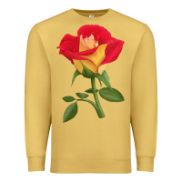 Antique Gold Ketchup And Mustard Rose Premium Sweatshirt - LillyAllenDesigns