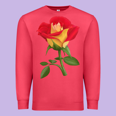 Ketchup And Mustard Rose Premium Sweatshirt Designed By Lillyallendesigns