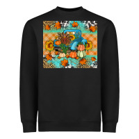 Black Thanksgiving Truck With Turkey Heavyweight Sweatshirt - Artiststas