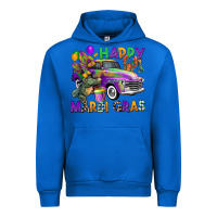 Cobalt happy mardi gras truck Urban Hoodie - CowGirlArtShop