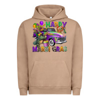 Pigment Burro happy mardi gras truck Urban Hoodie - CowGirlArtShop