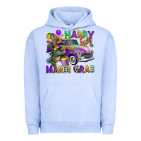 Happy Mardi Gras Truck Urban Hoodie | Teevron