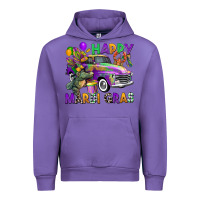 Tulip happy mardi gras truck Urban Hoodie - CowGirlArtShop