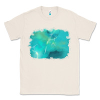 Natural turquoise background Classic Tee - AdoDesignShop