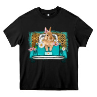 Black easter bunny truck Heavy Core Tee - Artiststas