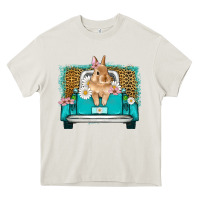 Cream easter bunny truck Heavy Core Tee - Artiststas