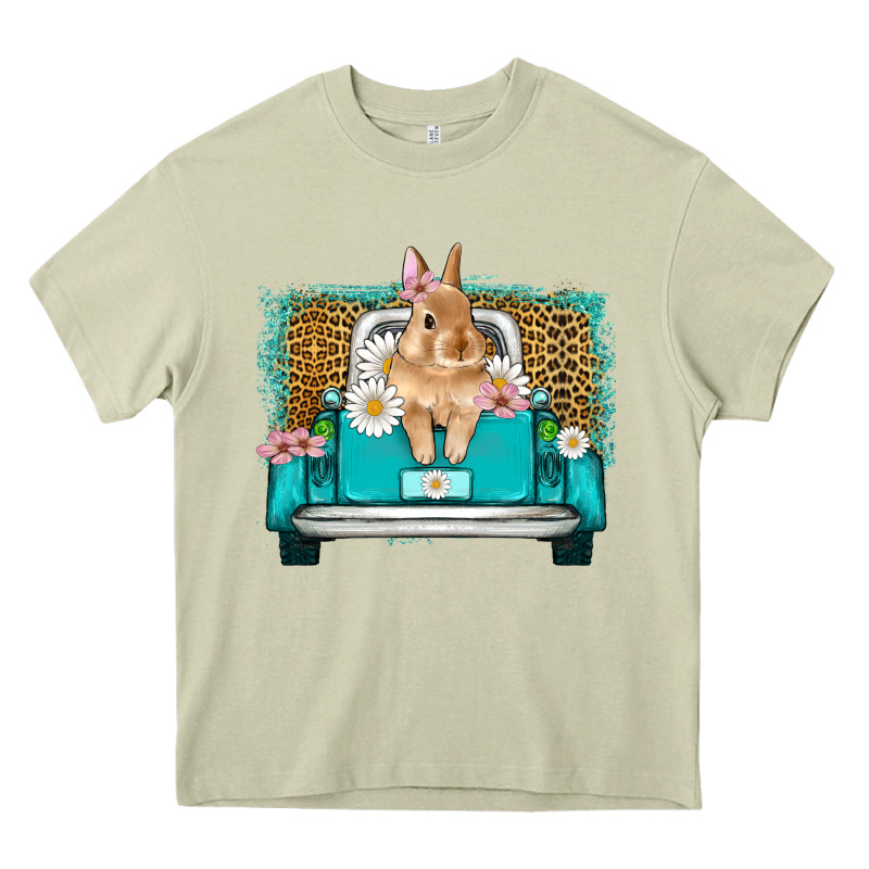 Easter Bunny Truck Heavy Core Tee by Artiststas | Teevron