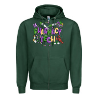 Sports Green pharmacy tech Zipper Hoodie - MaliasSmallBusiness