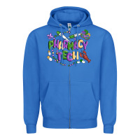 True Royal pharmacy tech Zipper Hoodie - MaliasSmallBusiness