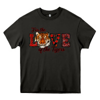 Asphalt for the love of the tigers red Heavy Core Tee - RanaPortraitStore