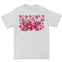 Dove Grey valentines day mamas boy Premium Tee - texasbilliewilder