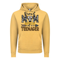 Vintage Mustard proud mom official of an teenager Vintage Hoodie - CowhideDigitalArt