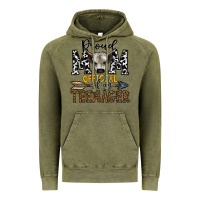 Vintage Olive proud mom official of an teenager Vintage Hoodie - CowhideDigitalArt