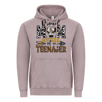 Vintage Zinc proud mom official of an teenager Vintage Hoodie - CowhideDigitalArt