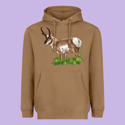 Pronghorn Heavyweight Hoodie Designed By Lillyallendesigns