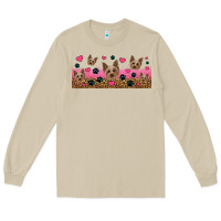Mushroom yorkie dogs Long Sleeve Tee - Jasminsmagicworld