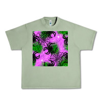 Oil Green halloween spider green leopard seamless pattern Urban Heavy Tee - BundleAndBundleShop